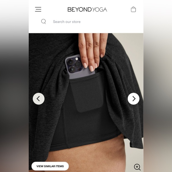 Beyond Yoga NWT Space Dye Hot Shot Circle Skirt Women’s XS - Picture 5 of 14